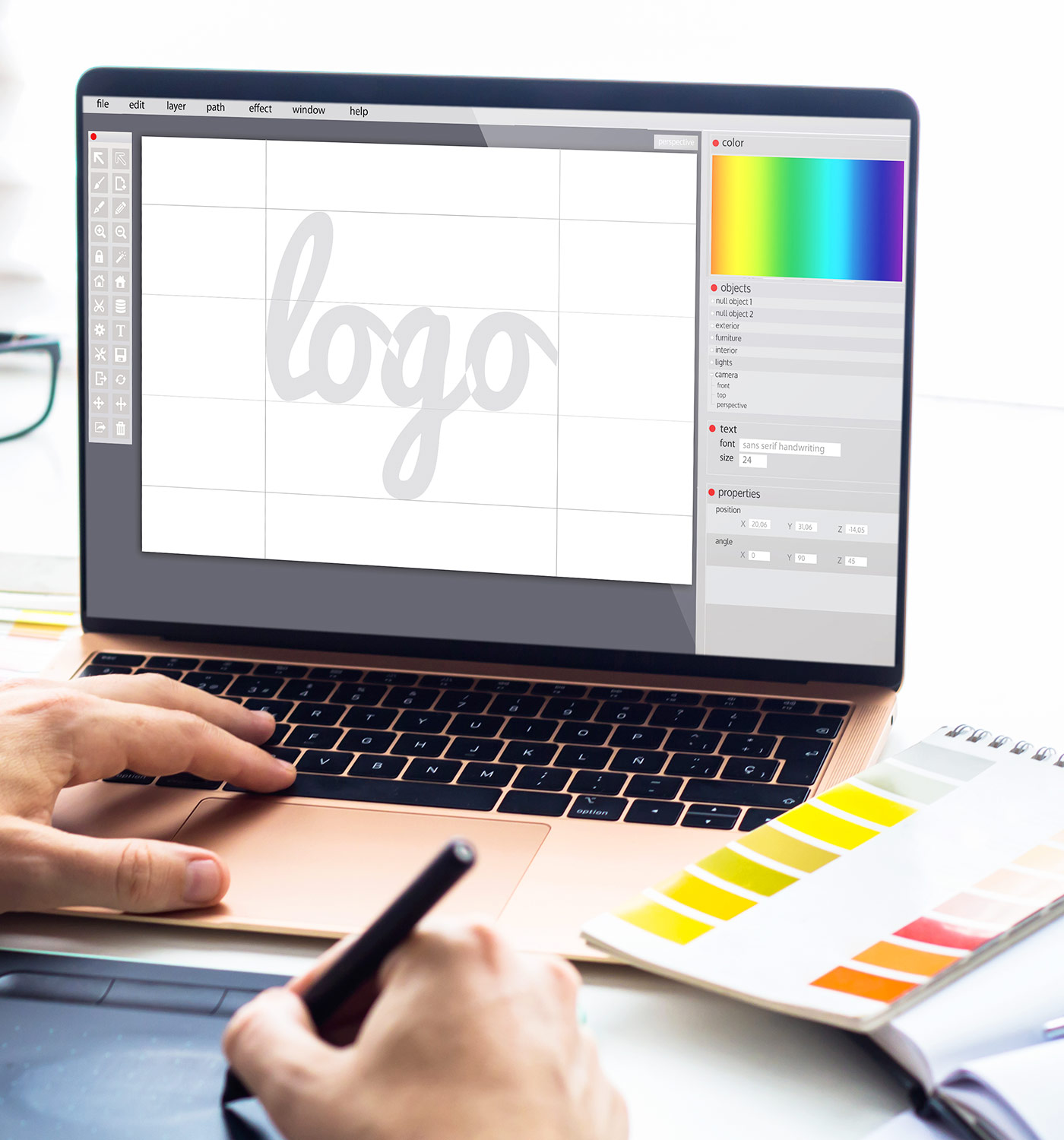 Varga Logo Design - Logo design is the art of creating a visual representation of your brand or company.