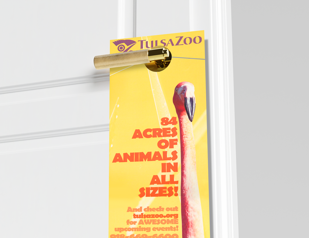 Tulsa Zoo: Door Hangers Boost Summer Admissions